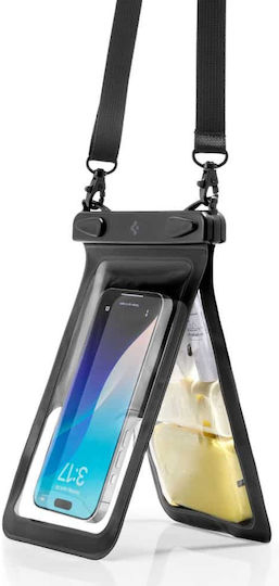 Spigen A603 Aqua Shield Wasserdichtes Gehäuse bis 6.9" Schwarz ACS09745