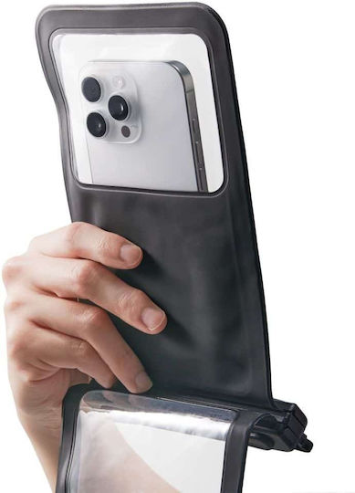 Spigen A603 Aqua Shield Wasserdichtes Gehäuse bis 6.9" Schwarz ACS09745