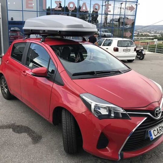 Cube Dachboxen für Autos 470lt Silber Matt
