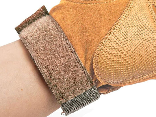 Tactical Military Survival Gloves XL Wrist Knuckle Protection – Khaki 35p-14456_k