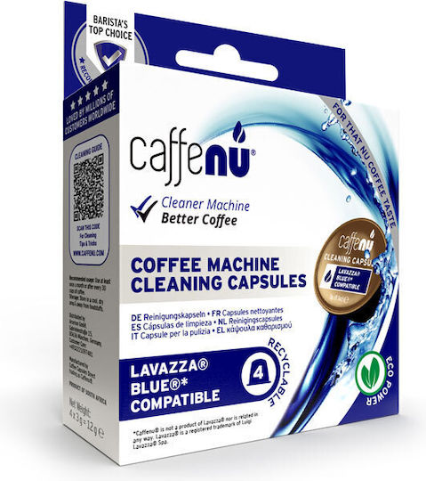 Lavazza Blue Caffenu Cleaning Capsules 4 Pcs