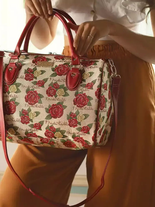 Frida Kahlo Women's Bag Shoulder Pink