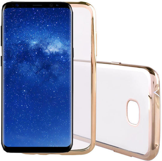 Volte-Tel Electroplating Back Cover Σιλικόνης Χρυσό (Galaxy Note 8)