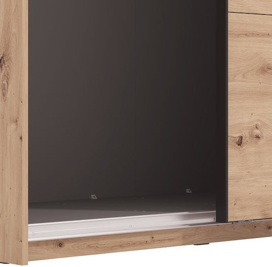 Gard 245 Δίφυλλη Ντουλάπα Artisan 245x61x217cm