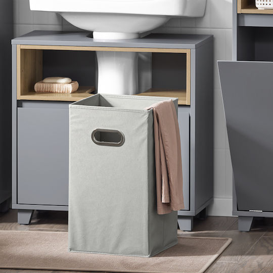 SoBuy Badezimmerschrank B35xT30xH105cm Gray