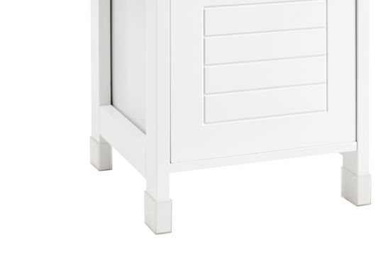 SoBuy Cabinet de baie L30xA30xÎ89cm Alb