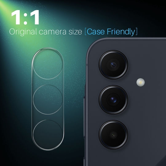 3d Hd Camera Protection Tempered Glass Transparent for the Samsung Galaxy A55 5G