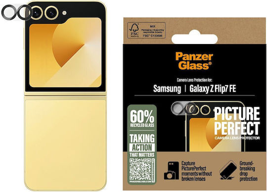 PanzerGlass PicturePerfect Προστασία Κάμερας Tempered Glass Διάφανο για το Samsung Galaxy Z Flip7 FE