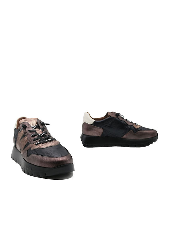 Sneakers Plomo / Negro