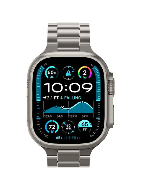 Spigen Modern Fit Strap Stainless Steel Beige (Apple Watch 49mm, 46mm, 45mm, 44mm - Spigen)