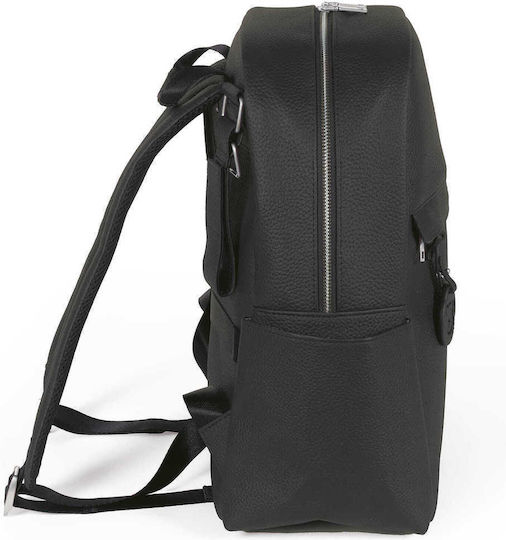 Pasito a Pasito Diaper Bag London Black 35x38x16cm.