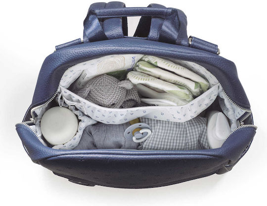 Pasito a Pasito Diaper Bag London Blue 35x38x16cm.