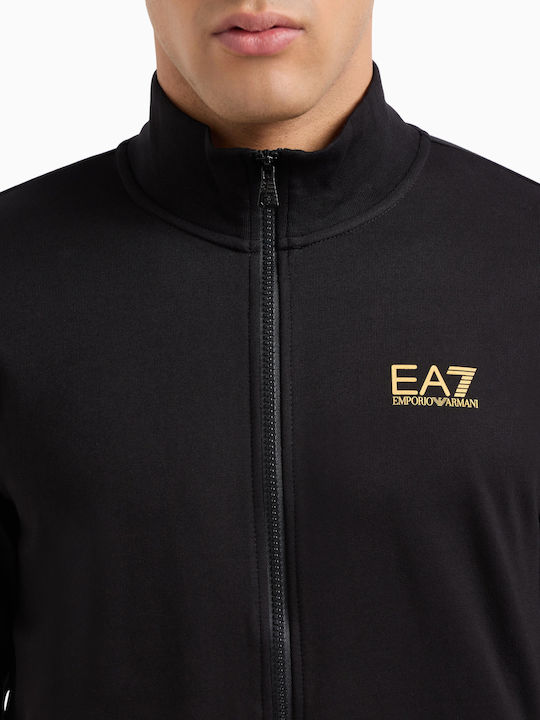 Sweatshirts Für Herren Ζακέτα Schwarz