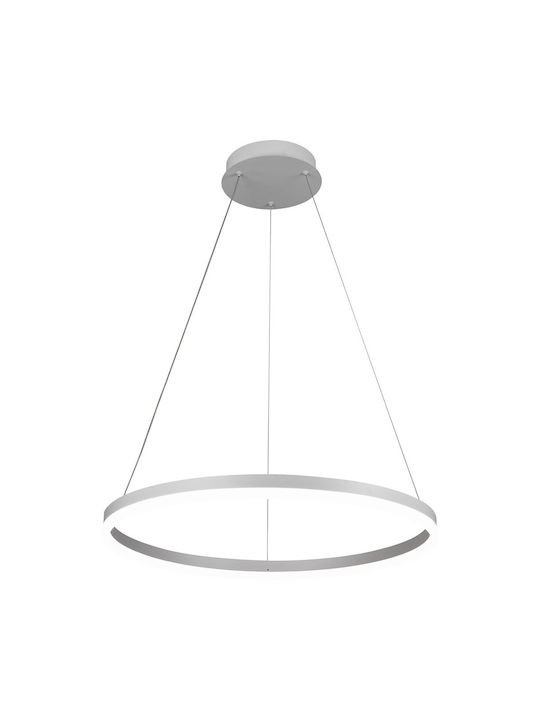 Lightex Caterina Lustră Alb 60x60cm.