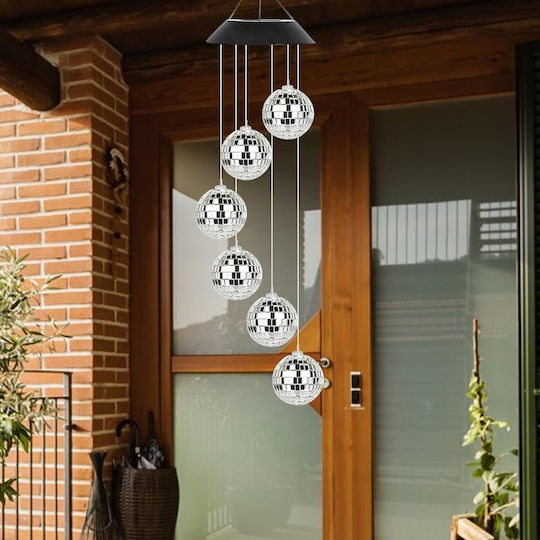 Hanging Solar Light Flowerpot Warm White with Photocell IP55