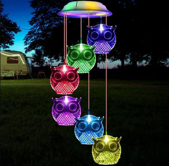 Hanging Solar Light Flowerpot Warm White with Photocell IP55