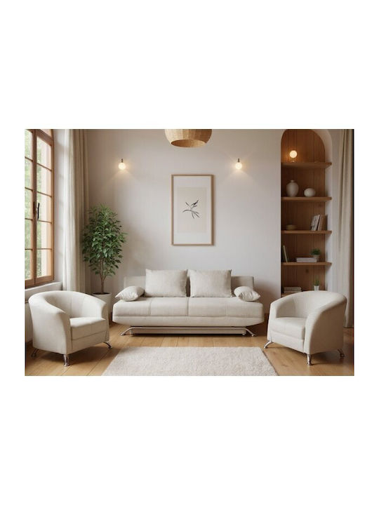 Providence Upholstered Furniture Set 102 Sleep Function 114 Kg Storage Space Wood Laminated Chipboard Tapestry Legs Metal Plastic Material Epipla1.gr