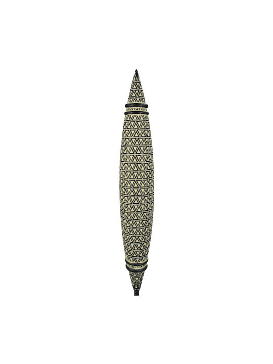 Zaros Decorative Space Tribal made of Polyresin 10x10x45cm 1pcs