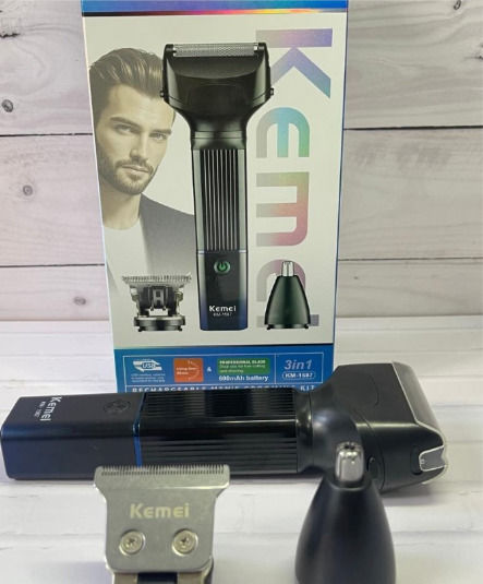 Trimmer Rechargeable KM-1587