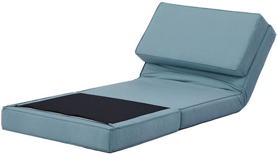 Vielseitiger Sitzsack Pouf Wasserdicht Flex Hellblau 62x74x80cm