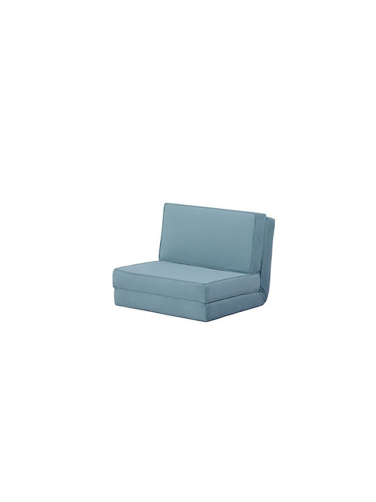 Multifunctional Bean Bag Chair Waterproof Light Blue 62x74x80cm