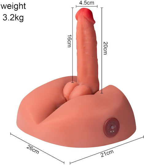 Honey Ass Masturbator με Δόνηση MSTRS00130