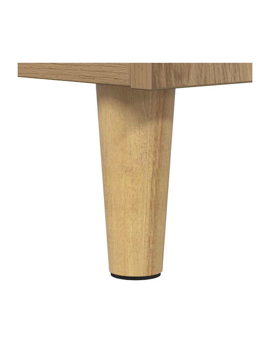 Wooden Chest of Drawers Oaks 69.5x34x90cm