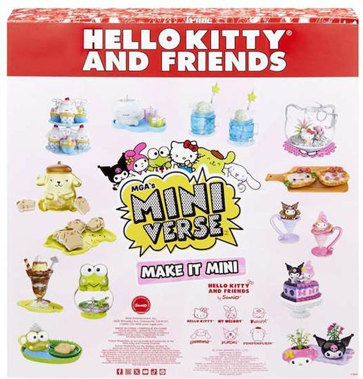 Hello Kitty Jucărie Miniaturală Hello Kitty (Diverse Modele)
