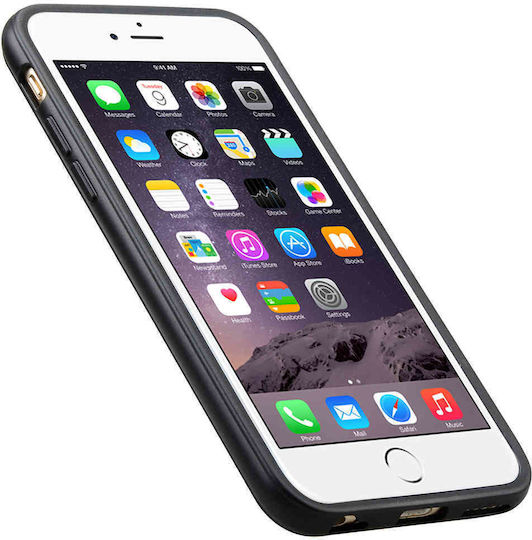 Classic Case Iphone 6s 6 Silicone Matte Surface Ultraslim Black
