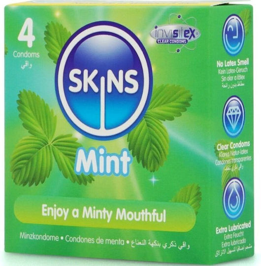 Skins Προφυλακτικά Premium 4τμχ Natural
