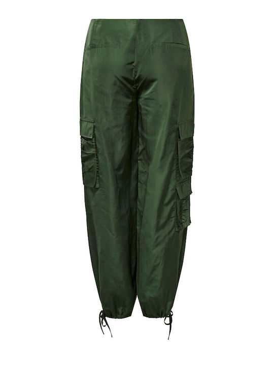 Mw Dama Tesatura Pantaloni Cargo Kaki