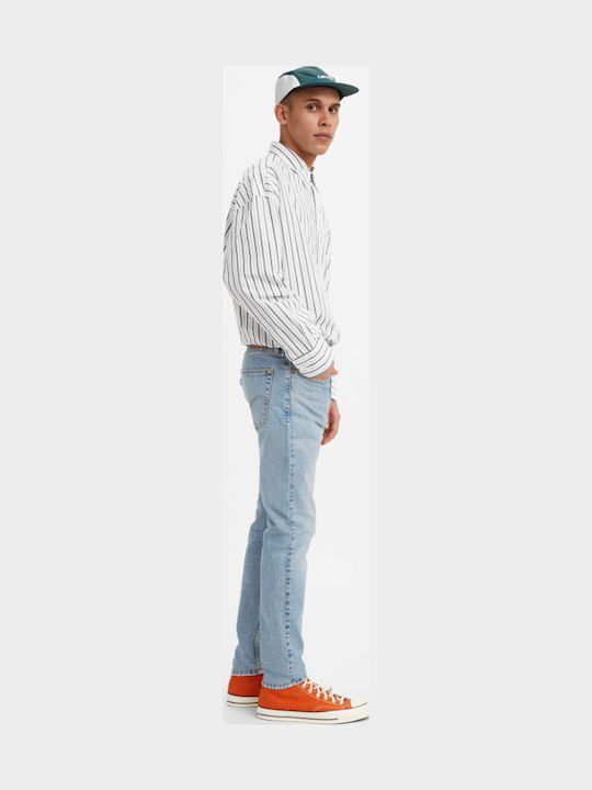 512 Ανδρικό Παντελόνι Τζιν με Slim Tapered Εφαρμογή Μπλε