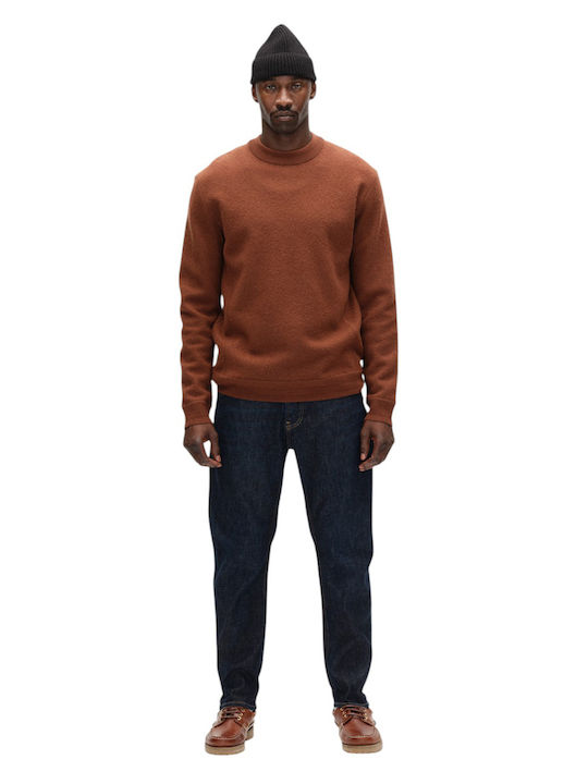 Men's Jeans Pants with Loose Tapered Fit Blue