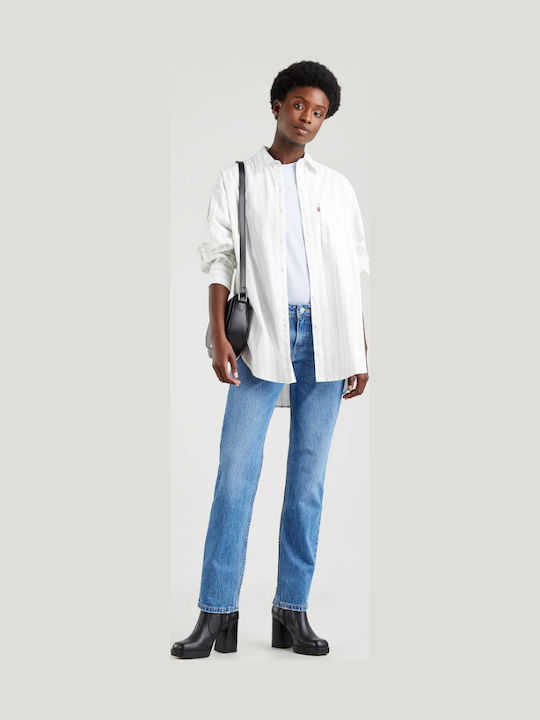 Men's Jeans Pants with Slim Straight Fit Moon