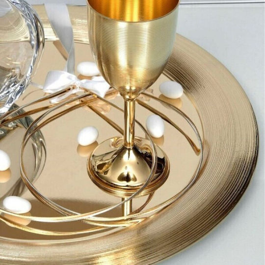 Pantazelos Creations Set für Brautpaar Inox 3 Stück