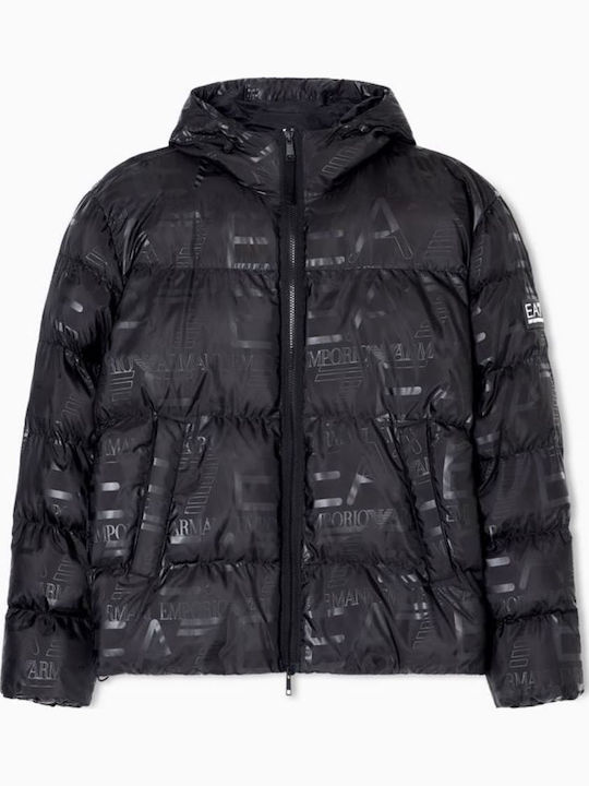Geacă Puffer Negru