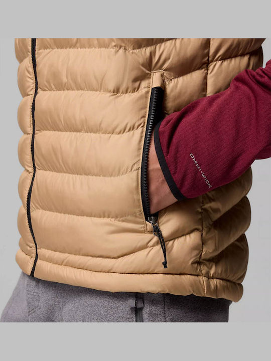 Powder Lite Ii Ärmellos Jacke Beige