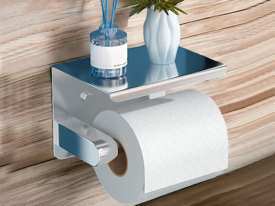 Verk Group Wandmontiert Papierhalter Silber
