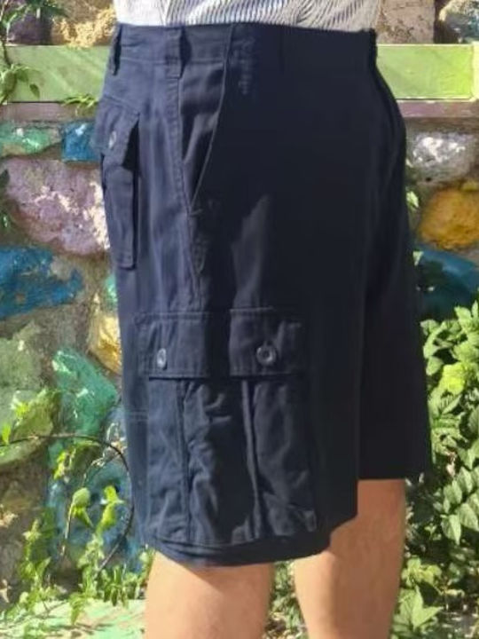 Ανδρική Βερμούδα Cargo Blue