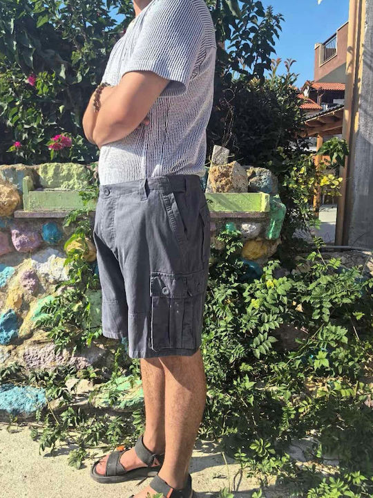 Ανδρική Βερμούδα Cargo Grey