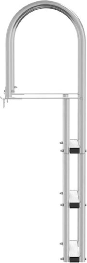 vidaXL 3 Steps Boat Ladder