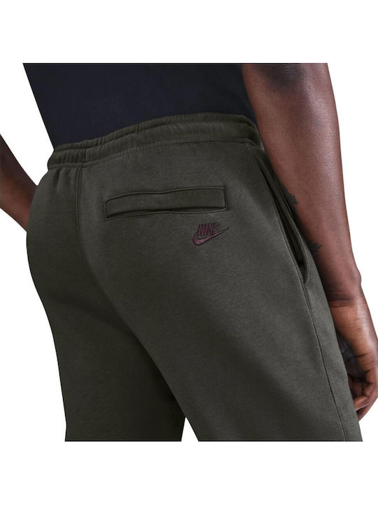 Sportswear Club Green Sweatpants with Elastic