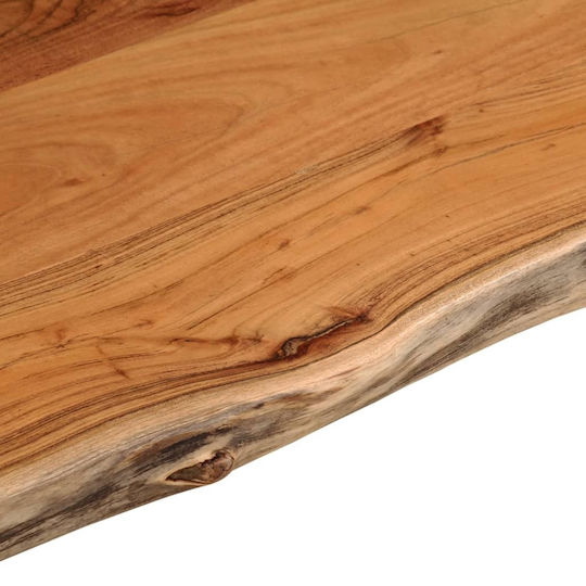 vidaXL Waschtisch ohne Waschbecken L100xB60xH3.8cm Acacia
