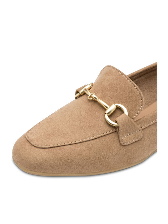 Γυναικεία Loafers σε Μπεζ Χρώμα