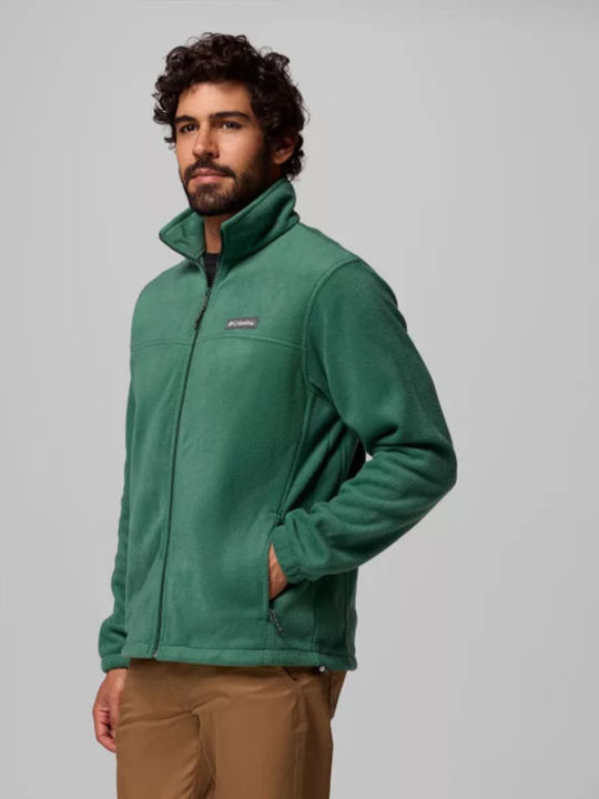 Steens Mountain Full Men's Fleece Cardigan Green