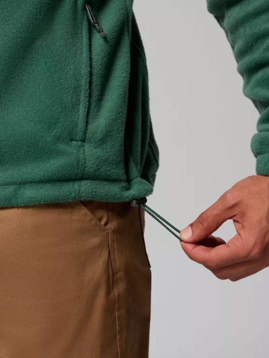 Steens Mountain Full Men's Fleece Cardigan Green