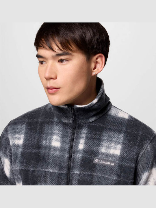 Steens Mountain Men's Fleece Cardigan Gray