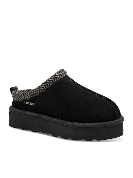 Closed Women's Slippers Black