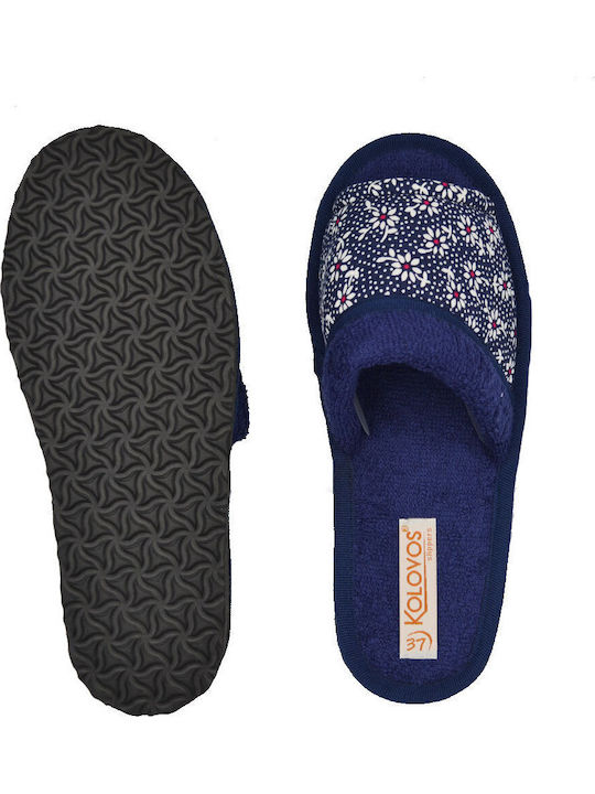 Terry Winter Women's Slippers Blue