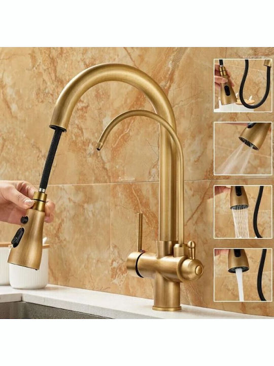 Poly Küchenarmatur Zähler Bronze Poly Küchenarmatur Zähler Bronze